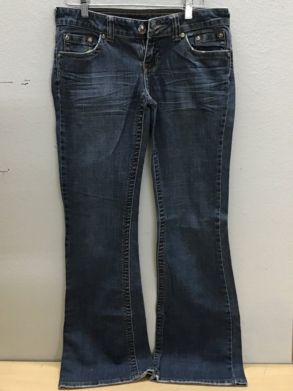 YNQ Women's Boot Leg Jeans